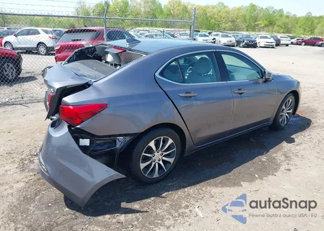 2017 Acura Tlx Technology Package из США, поврежденный, VIN 19UUB1F59HA001336